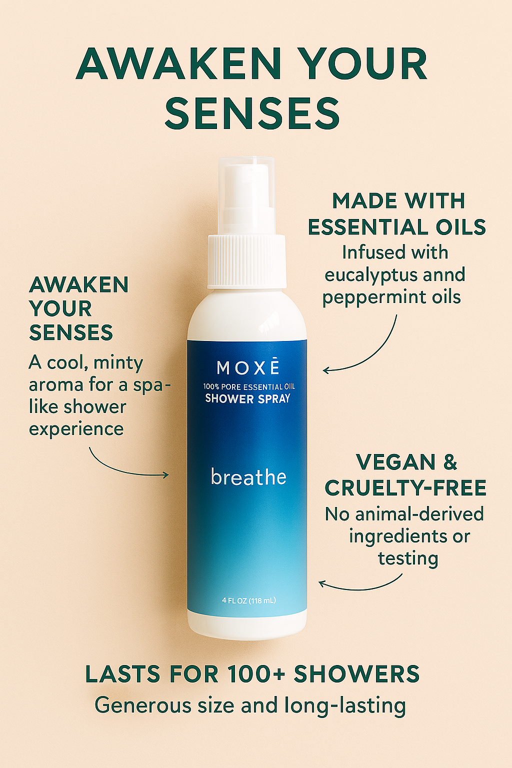 Breathe Shower Steamer Spray