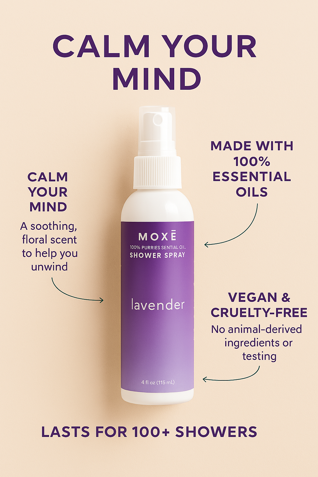 Lavender Shower Spray