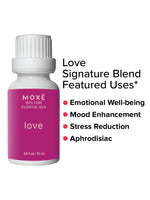 MOXĒ  Aromatherapy with 100% Pure Love Essential Oil