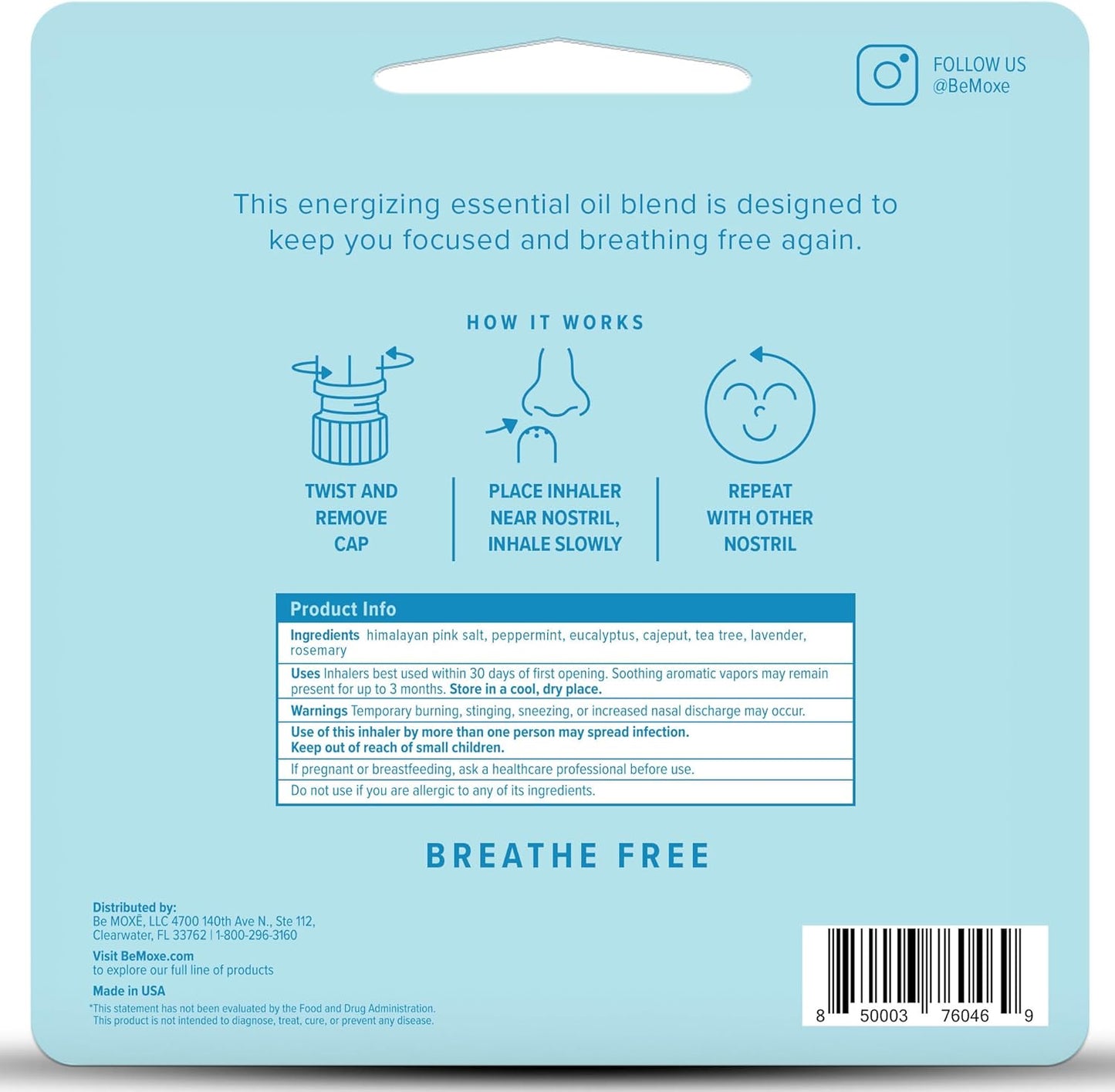 Breathe Nasal Inhaler