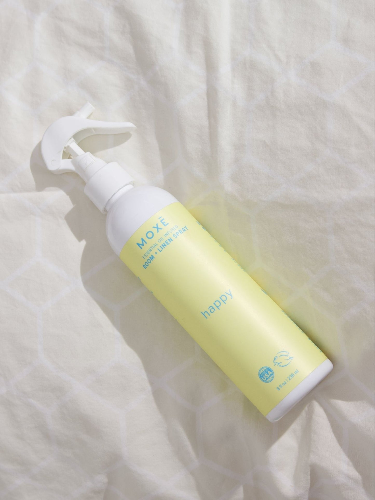 MOXĒ Happy Room + Linen Spray Cultivates Happiness