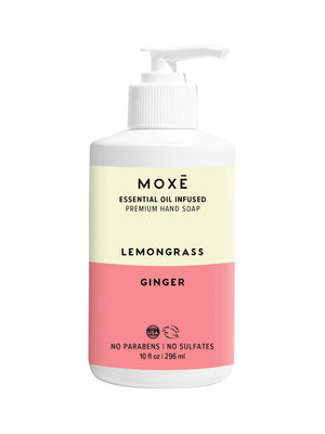 MOXĒ Lemongrass Ginger 10 FL OZ Hand Soap