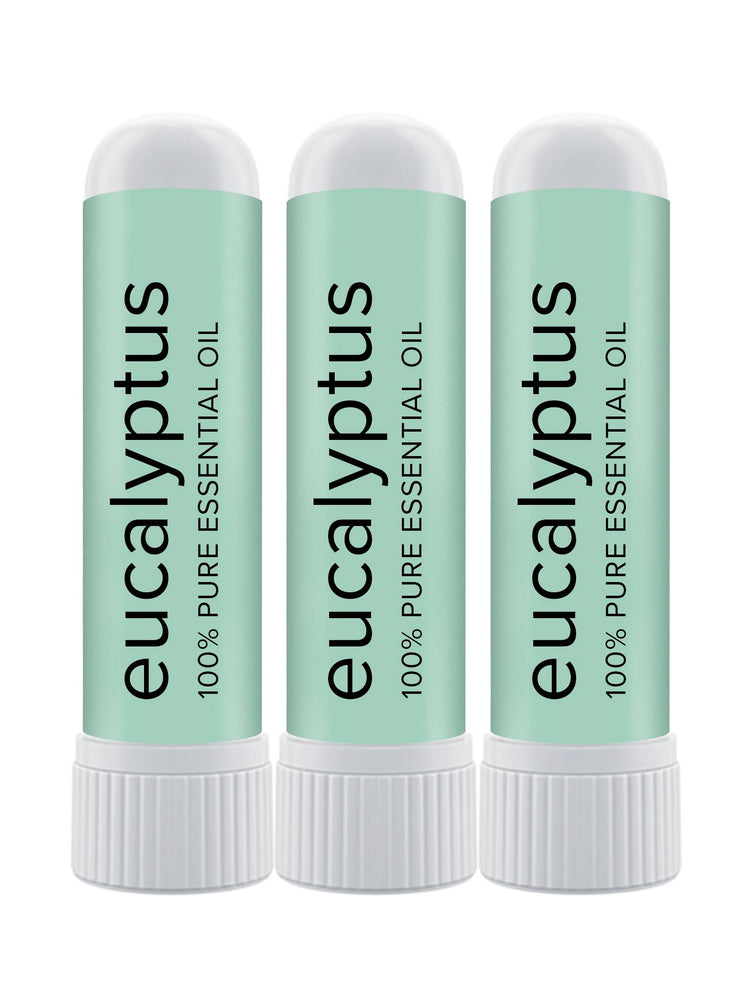 Pack of 3 MOXĒ Eucalyptus Aromatherapy Nasal Inhaler