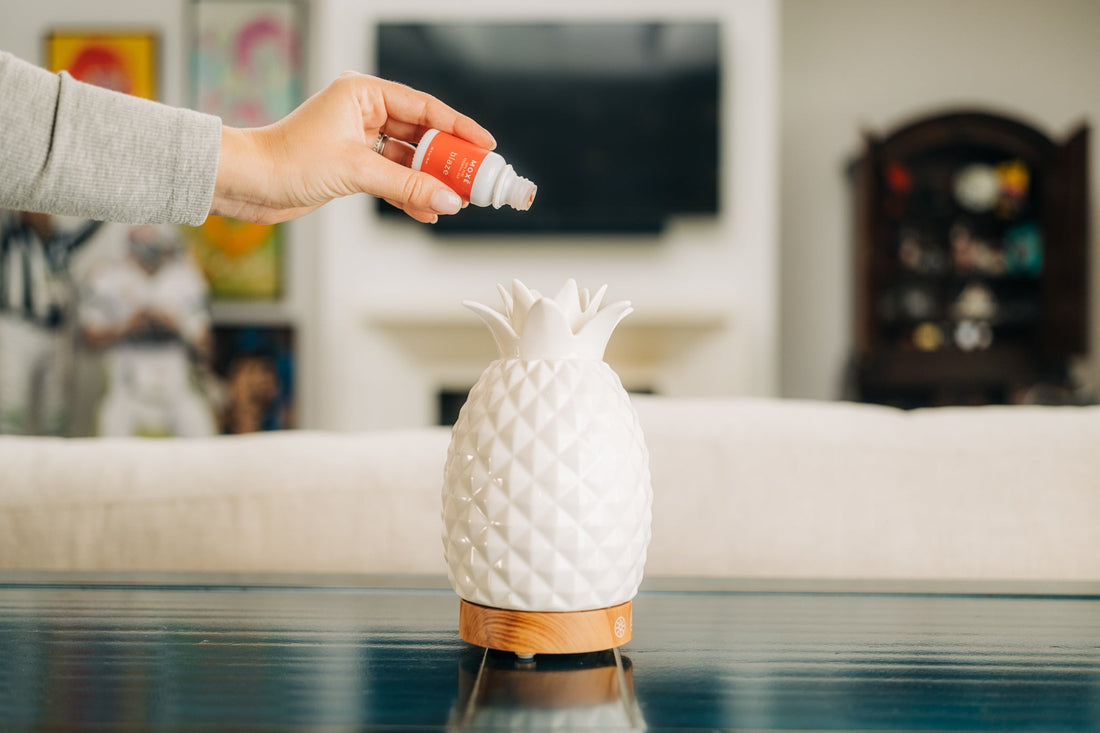 Living Room Smell Great with Essential Oils