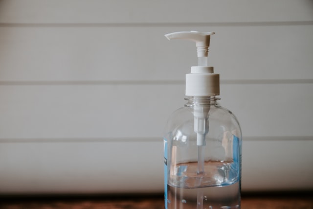 MOXĒ alcohol-based hand sanitizer used for killing viruses and bacteria like the coronavirus