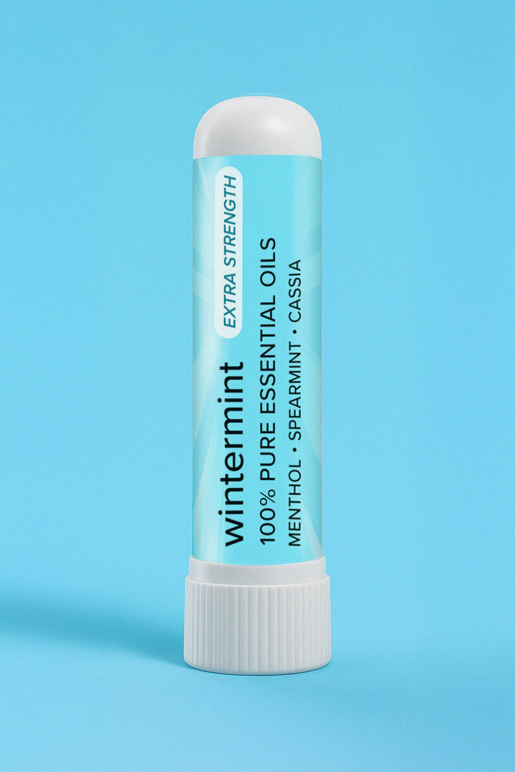 Menthol and Peppermint and Spearmint Essential Oil Inhaler Nasal Stick for Congestion Relief and calm