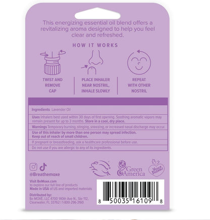 Lavender Nasal Inhaler
