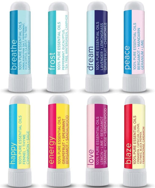 Try All Nasal Inhaler Bundle | Complete Essential Oil Aroma Set – MOXĒ