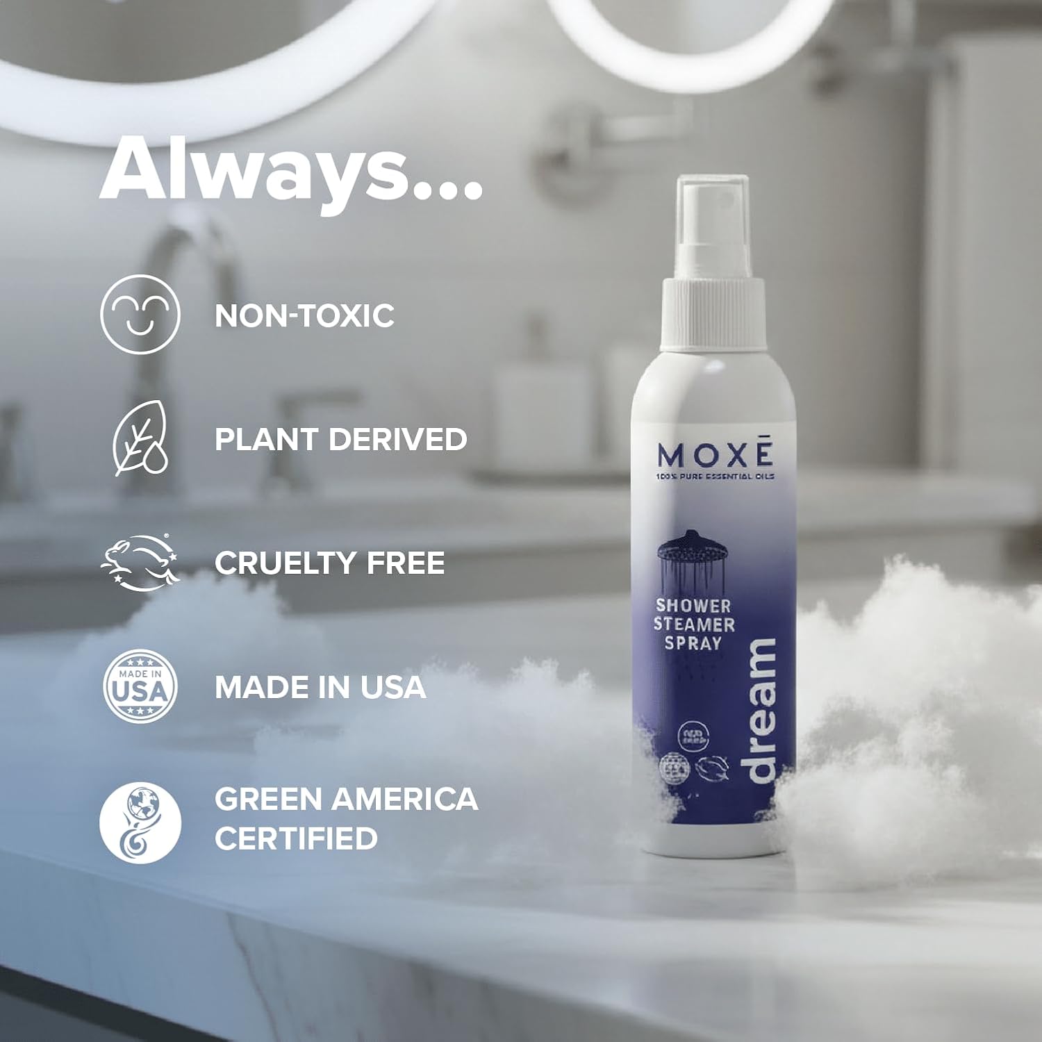 Dream Shower Spray | Calming Lavender Sleep Aromatherapy Mist