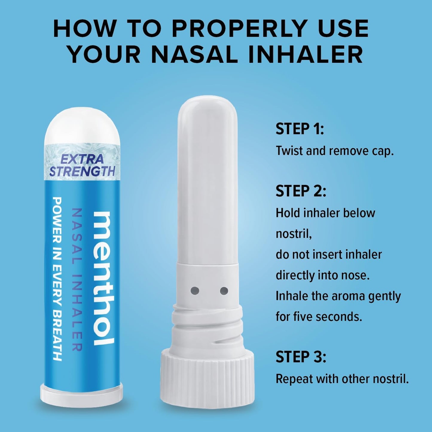 Menthol Extra Strength Nasal Stick