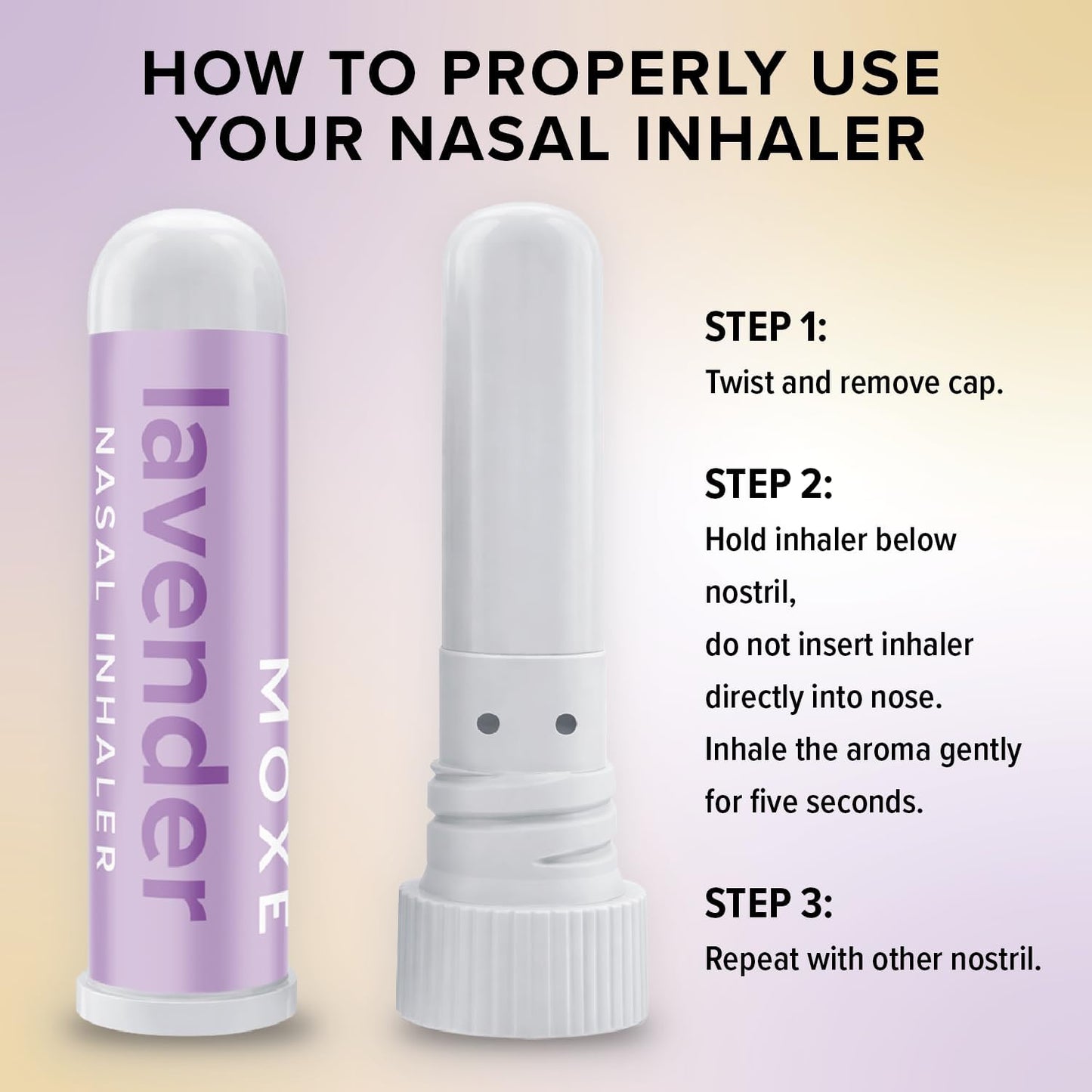 Lavender Nasal Inhaler