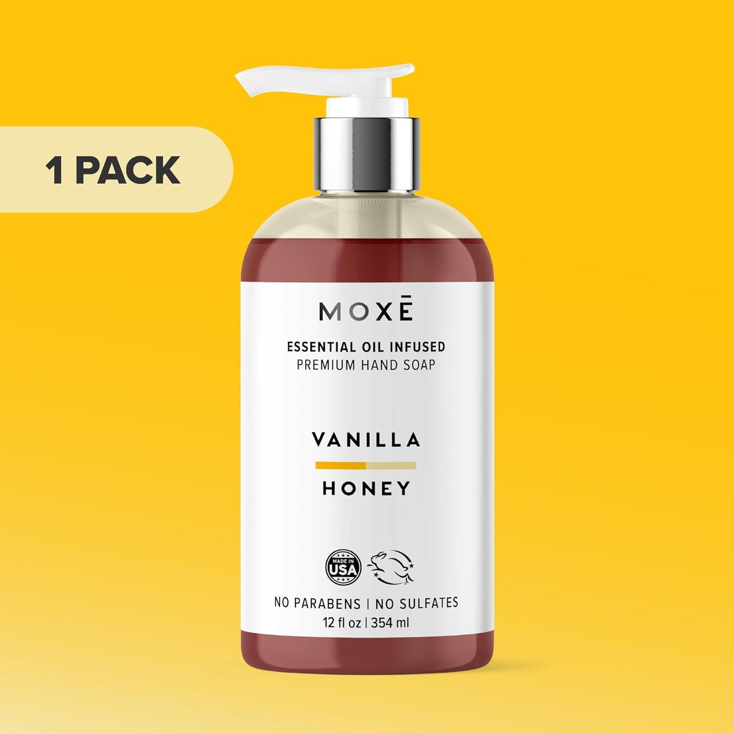 Vanilla Honey Liquid Hand Soap - 12 ounces