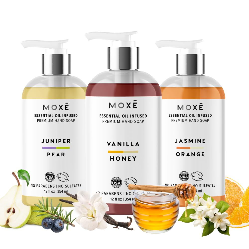 Liquid Hand Soap Variety 3 Pack - 12 ounces