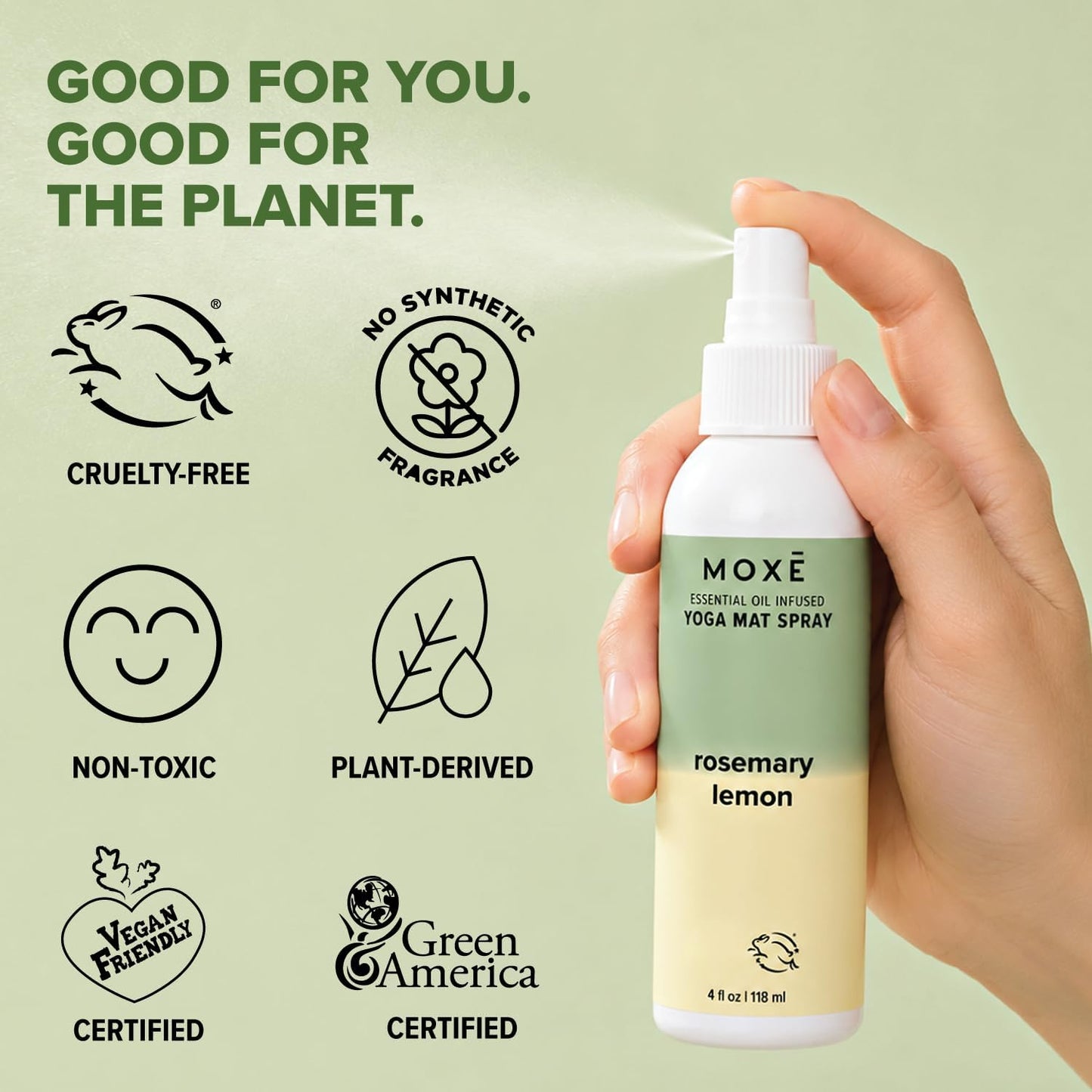 Rosemary Lemon Yoga Mat Cleaning Spray