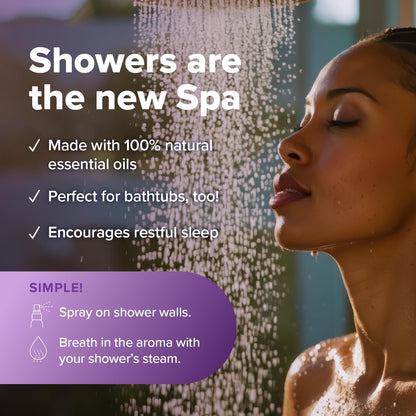 Lavender Shower Steamer Spray