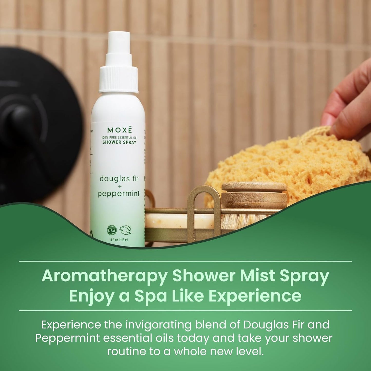 Douglas Fir and Peppermint Shower Spray