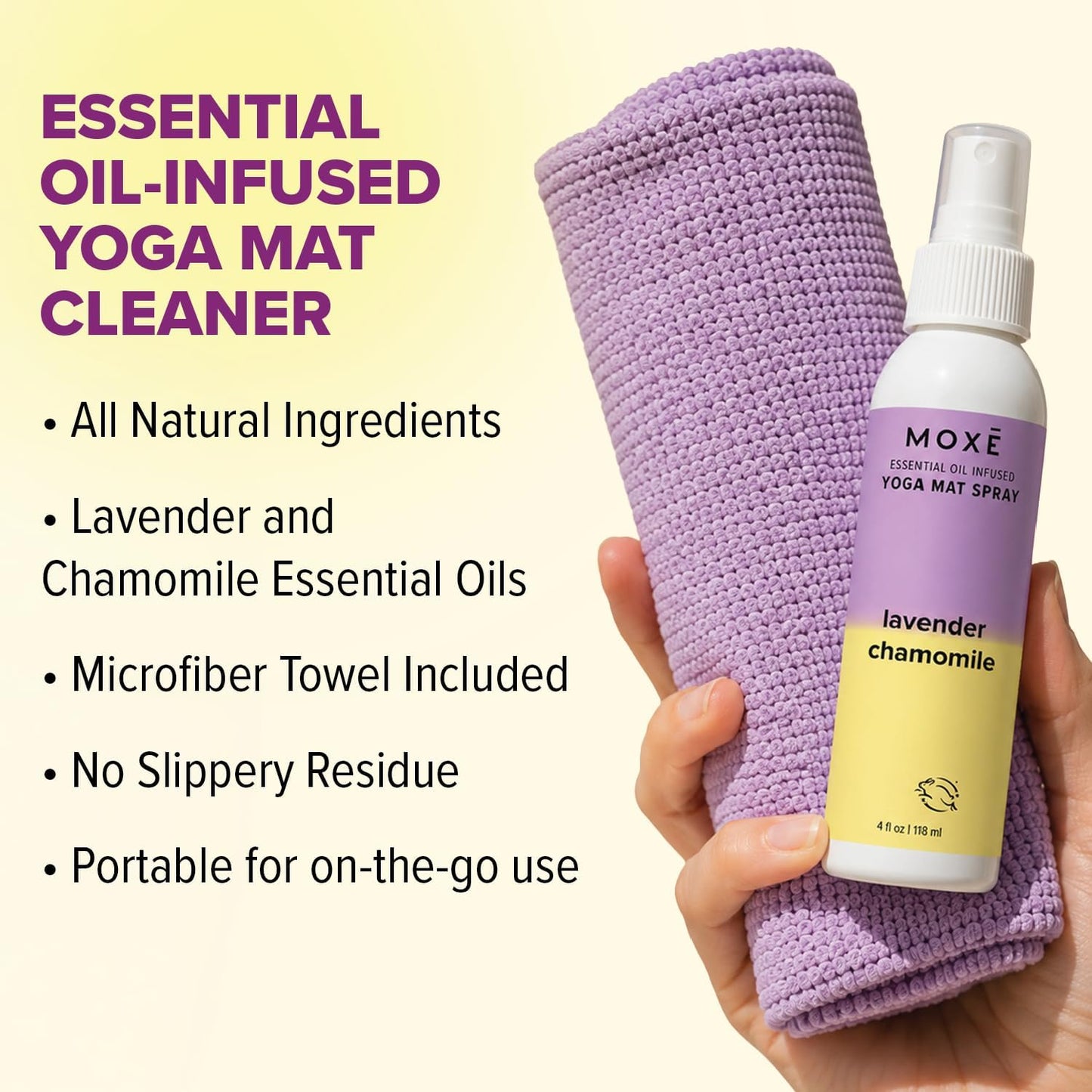 Lavender Chamomile Yoga Mat Cleaning Spray