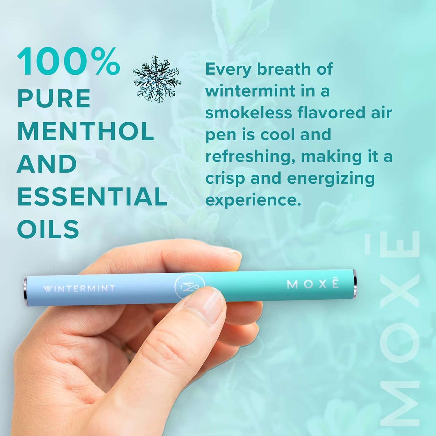 Wintermint Smokeless Air Pen | Icy Cool Mint Flavor by MOX Wintermint Smokeless Air Pen | Icy Cool Mint Flavor by MOX