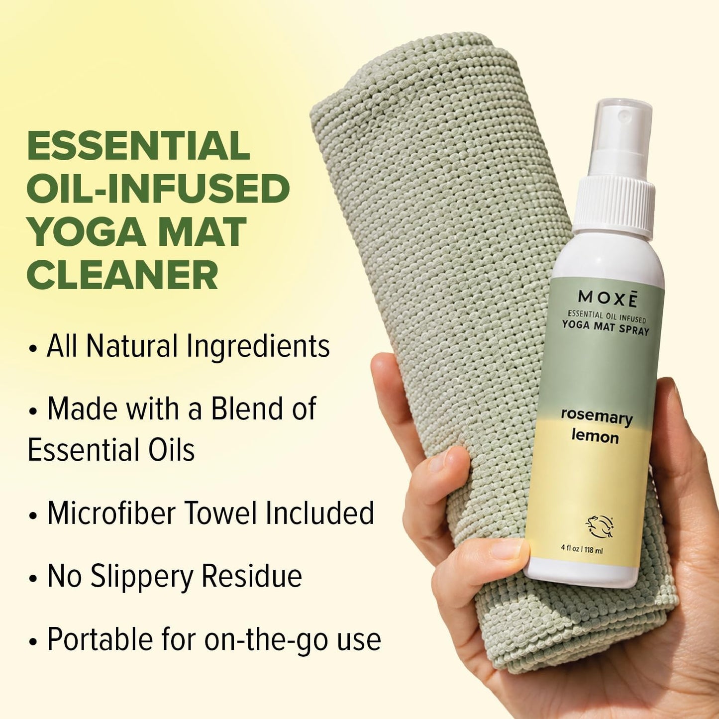 Rosemary Lemon Yoga Mat Cleaning Spray