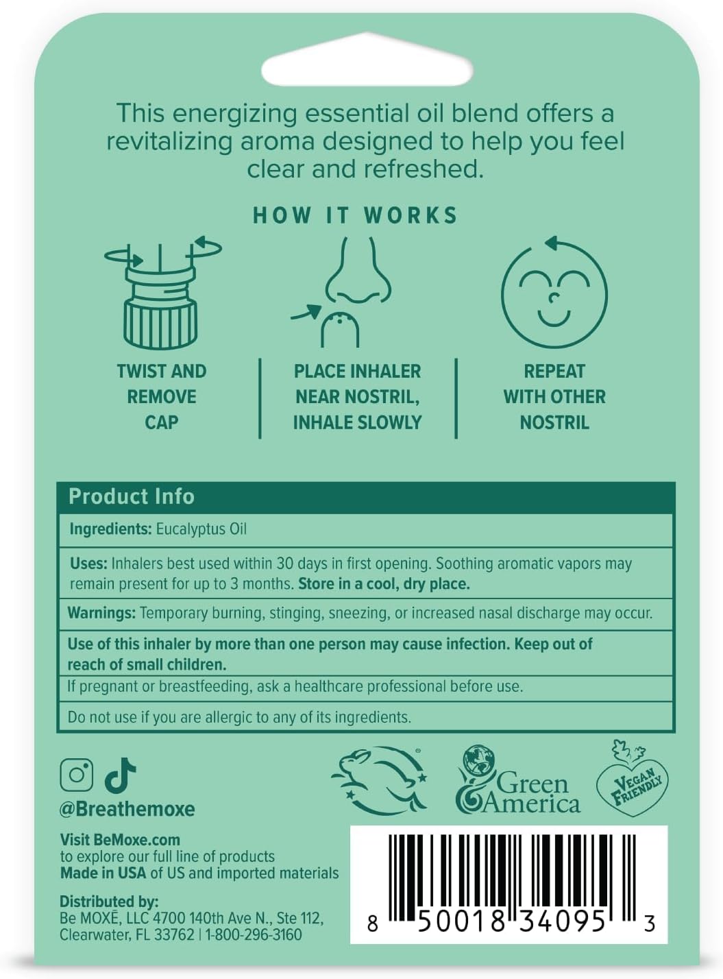 Eucalyptus Nasal Inhaler