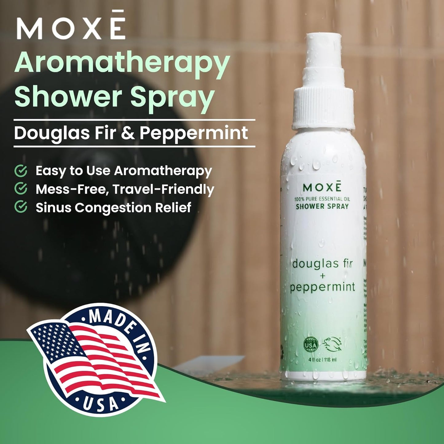 Douglas Fir and Peppermint Shower Spray