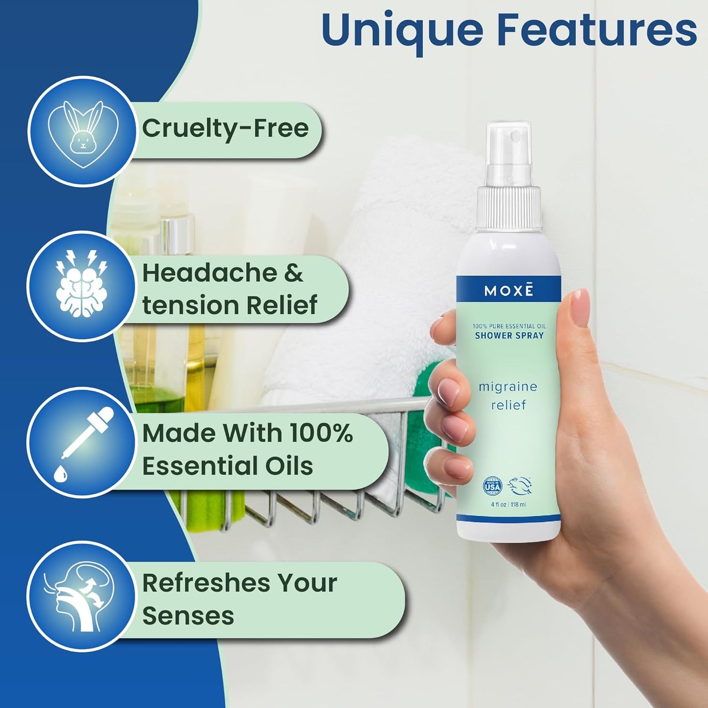 Migraine Shower Spray