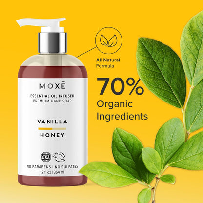 Vanilla Honey Liquid Hand Soap - 12 ounces