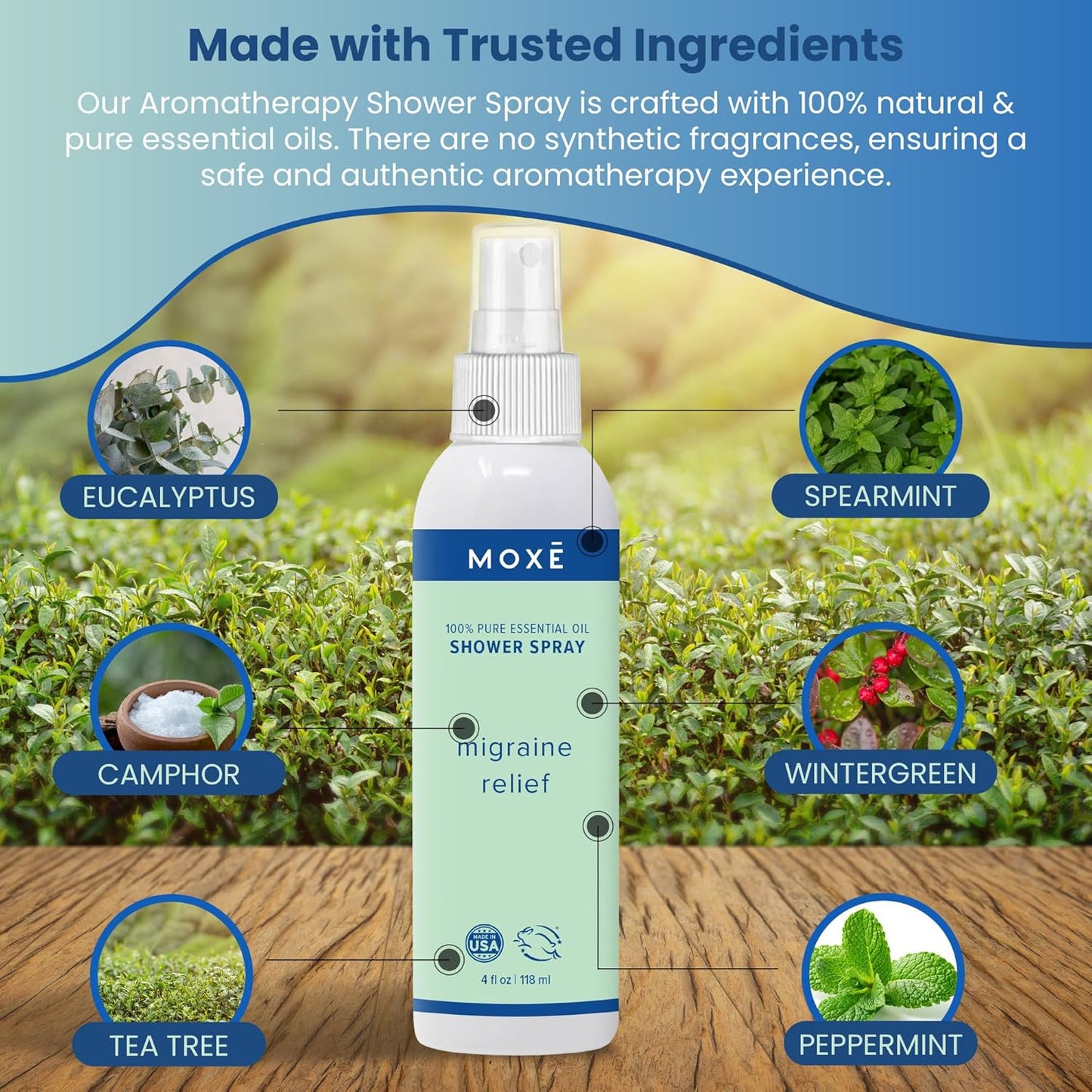 Migraine Shower Spray