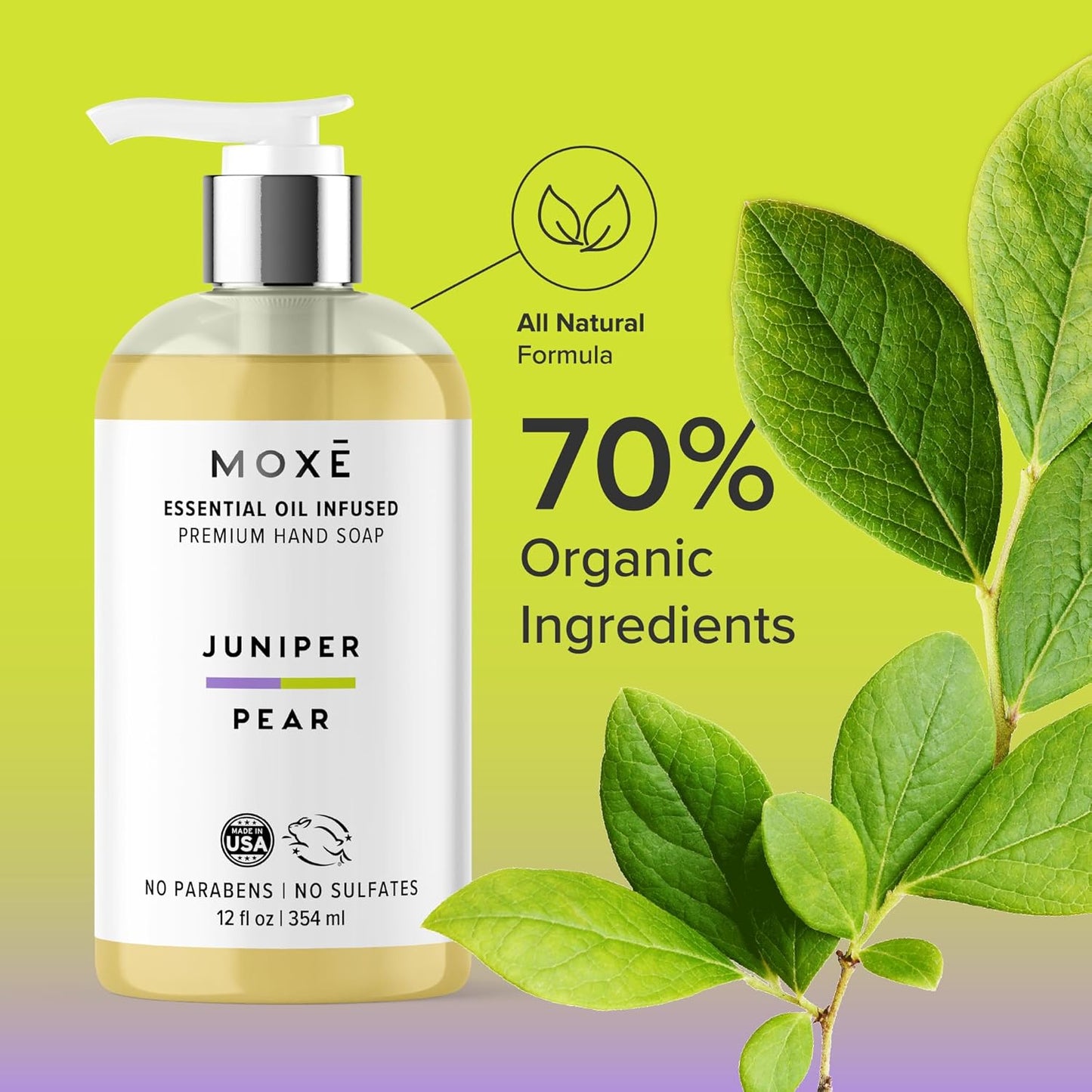 Juniper Pear Liquid Hand Soap - 12 ounces