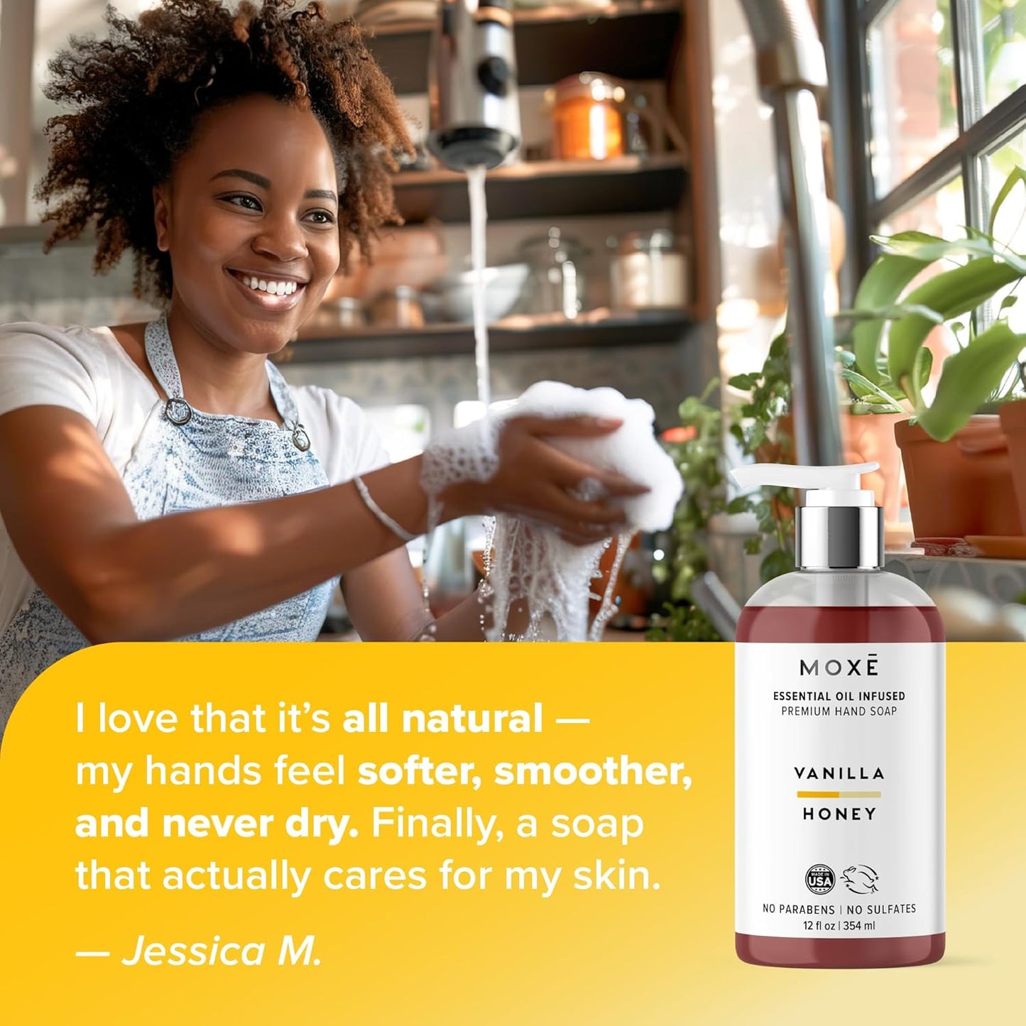 Vanilla Honey Liquid Hand Soap - 12 ounces