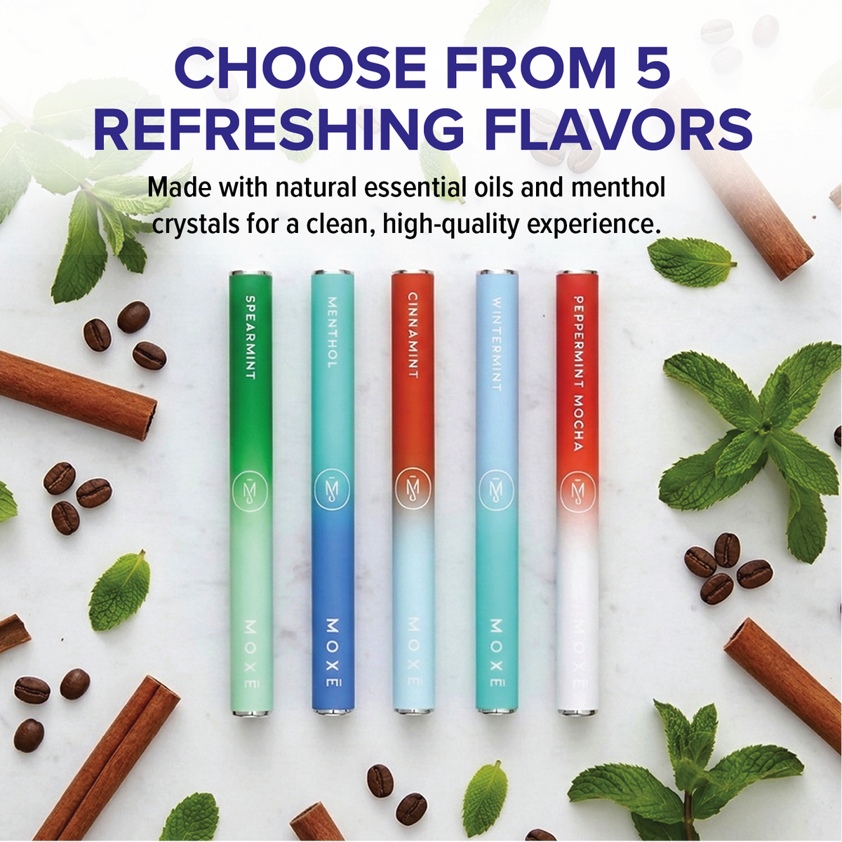 5pk Variety Pack Natural Smokeless Air Devices