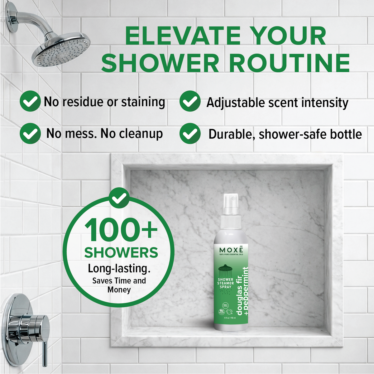 Douglas Fir and Peppermint Shower Spray