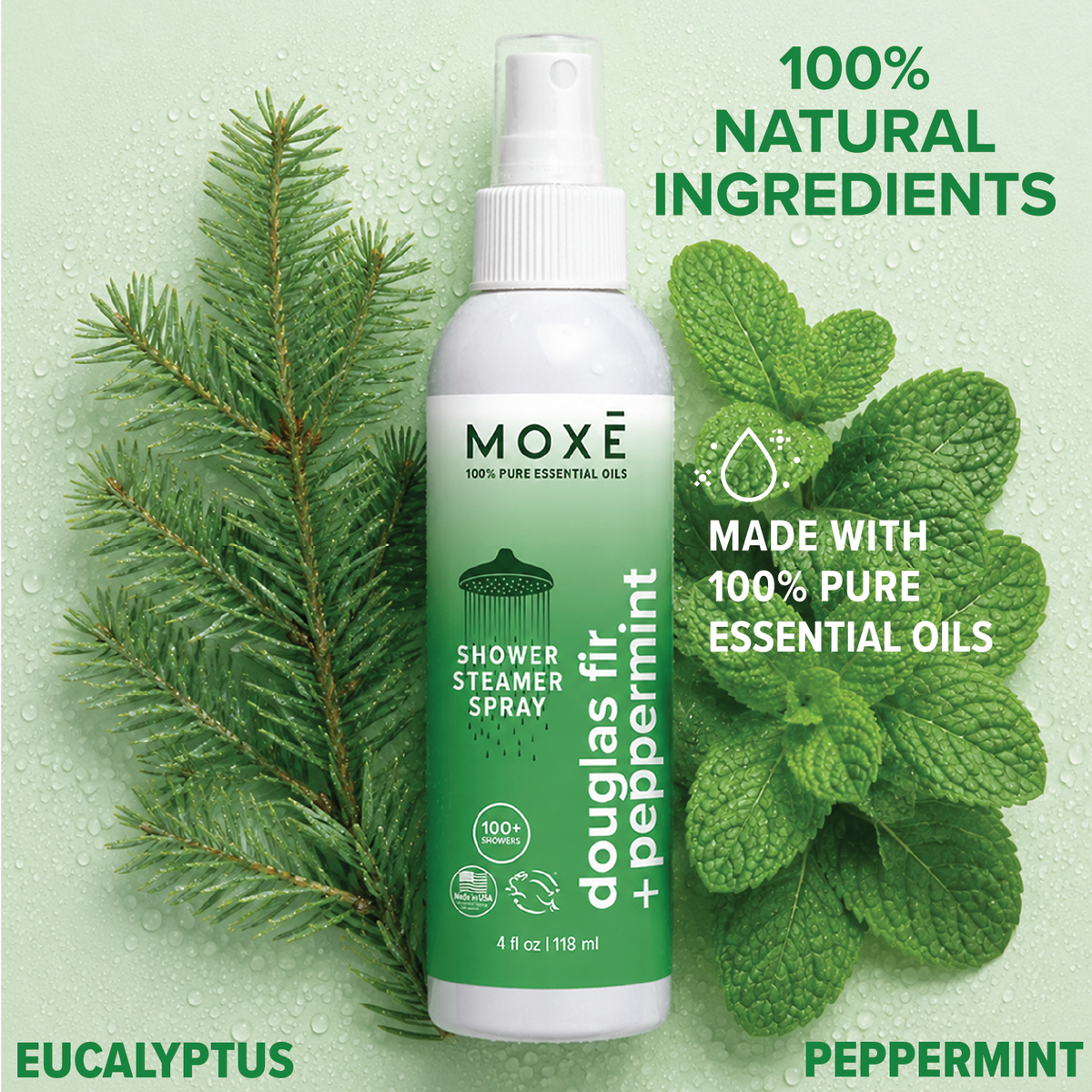 Douglas Fir and Peppermint Shower Spray