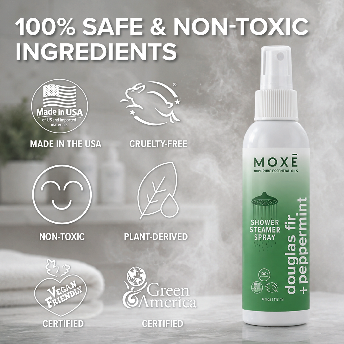 Douglas Fir and Peppermint Shower Spray