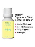 MOXĒ  Aromatherapy with 100% Pure Happy Essential Oil