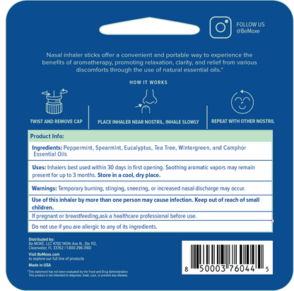 Migraine Relief Nasal Inhaler