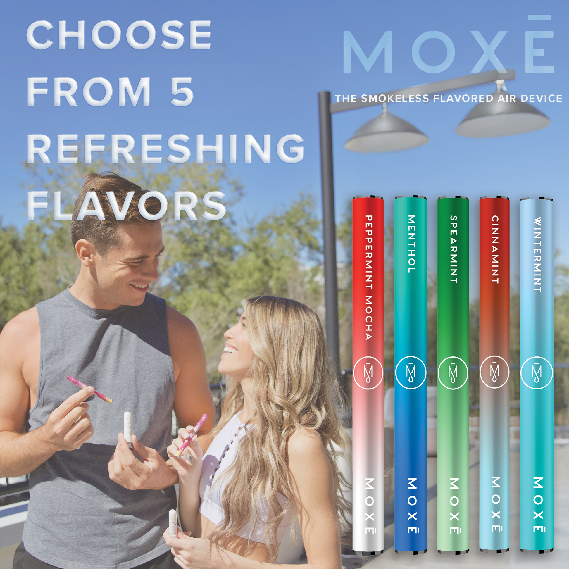Spearmint Smokeless Air Pen | Smooth, Cool Mint Flavor by MOX Spearmint Smokeless Air Pen | Smooth, Cool Mint Flavor by MOX