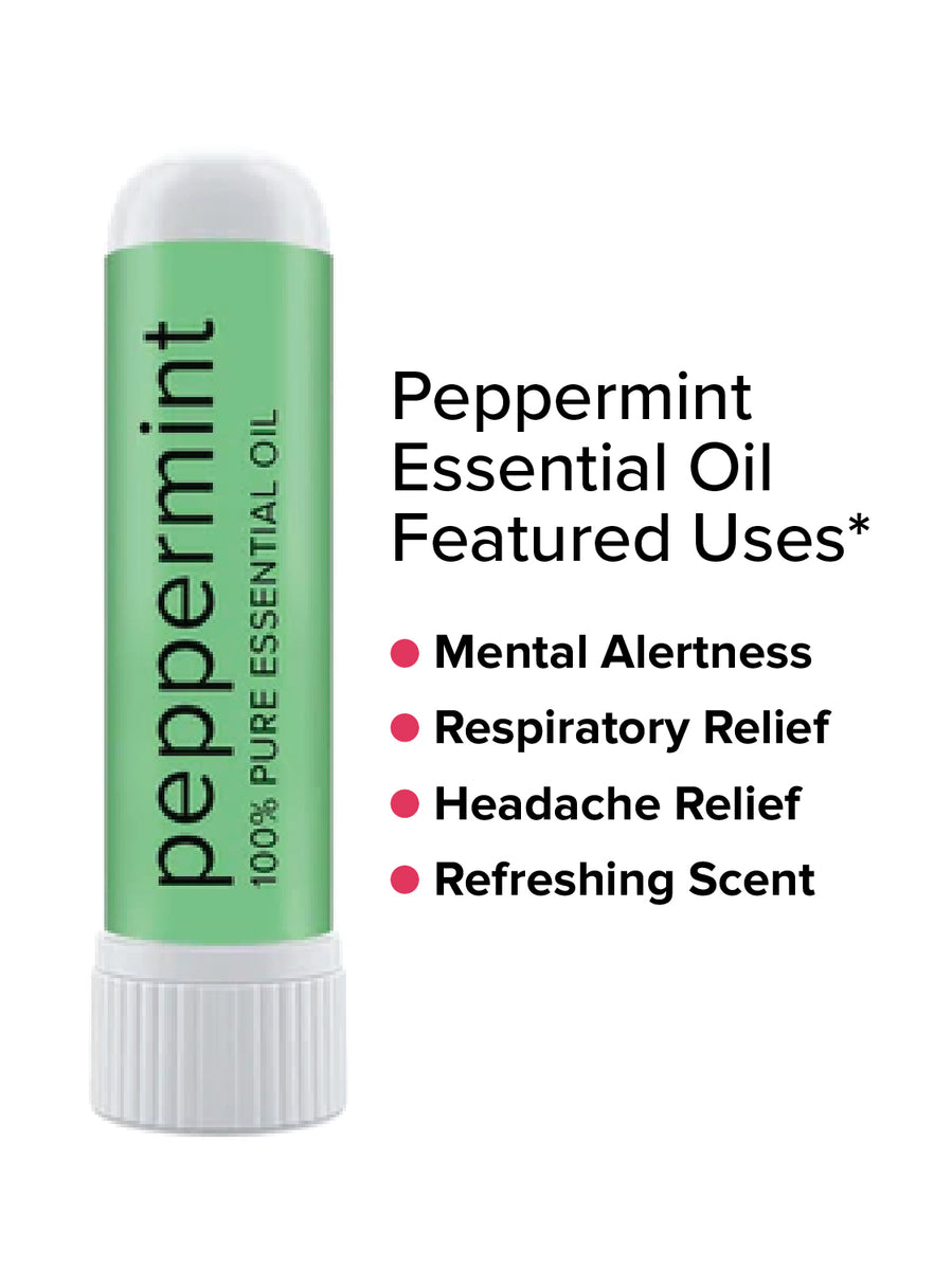 PEPPERMINT Aromatherapy Nasal Inhaler : Promotes a Feeling of Energy - MOXĒ