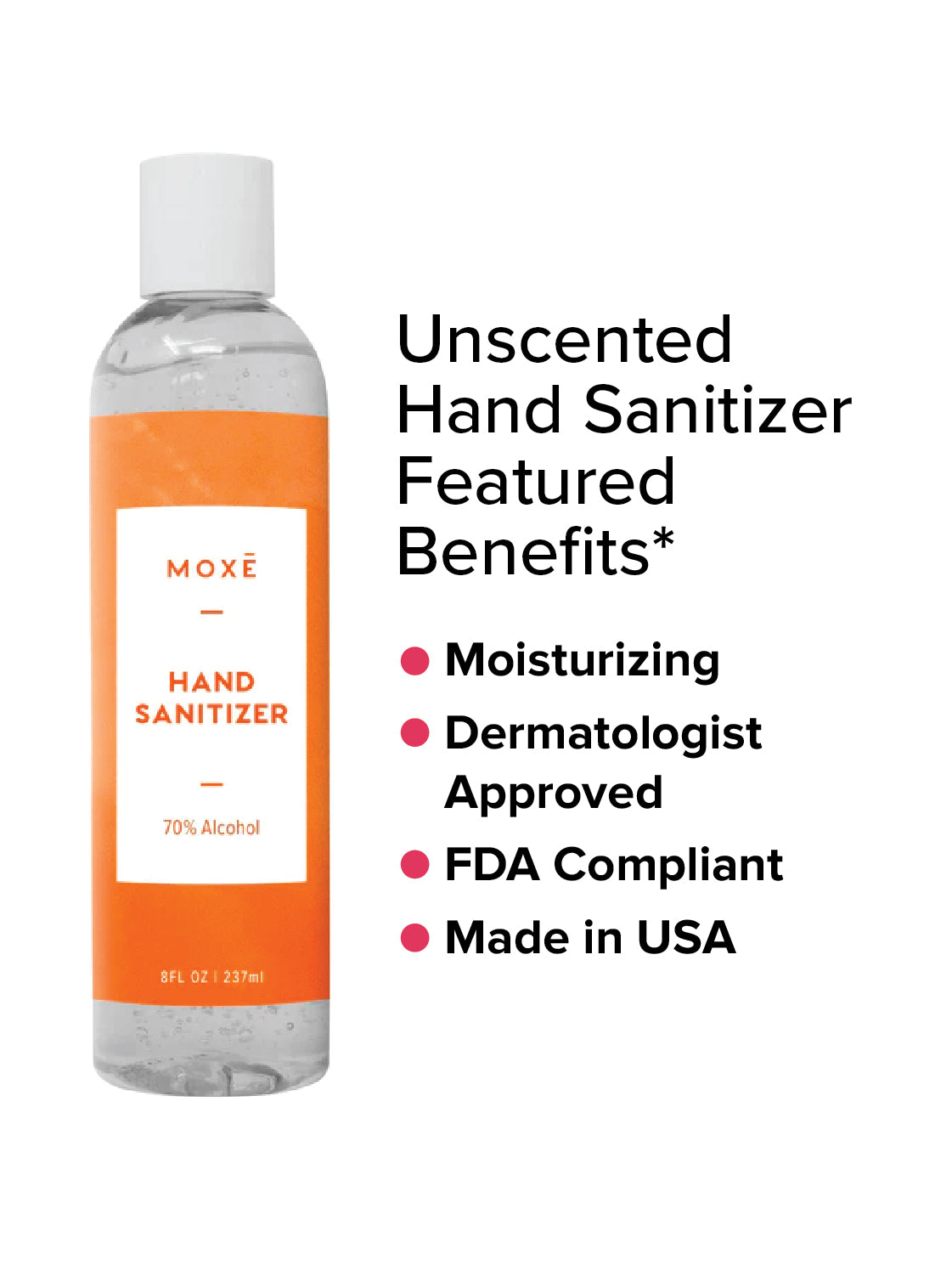 Unscented Hand Sanitizer Gel