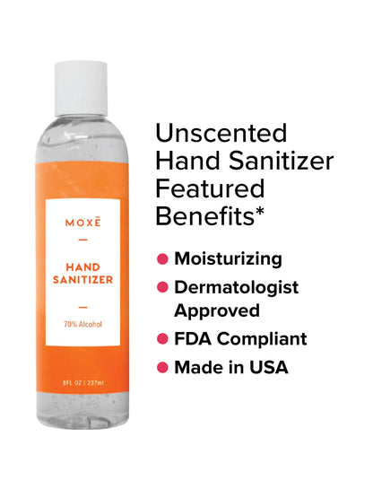 Unscented Hand Sanitizer Gel