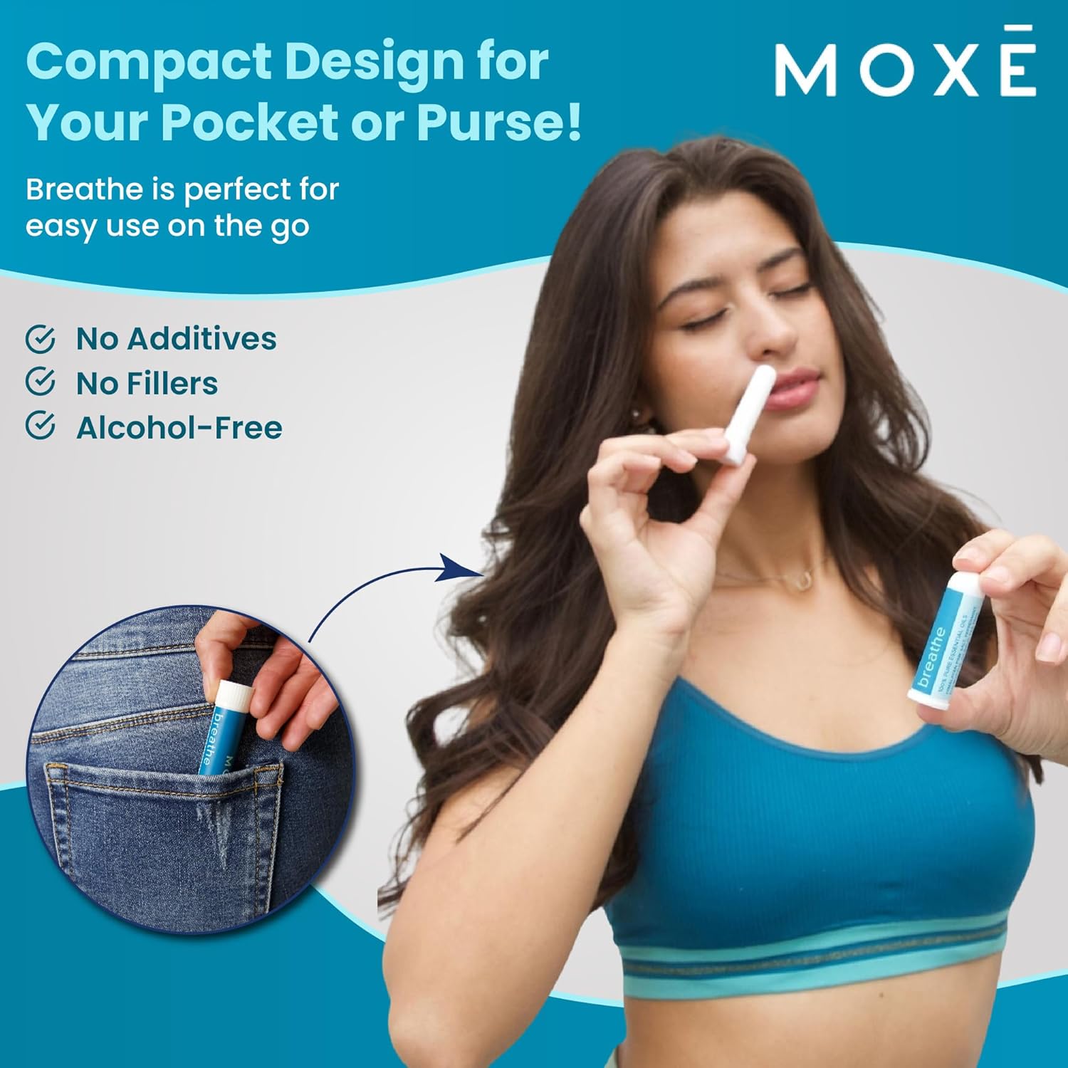 Refreshing Breathe Nasal Inhaler in USA – MOXĒ