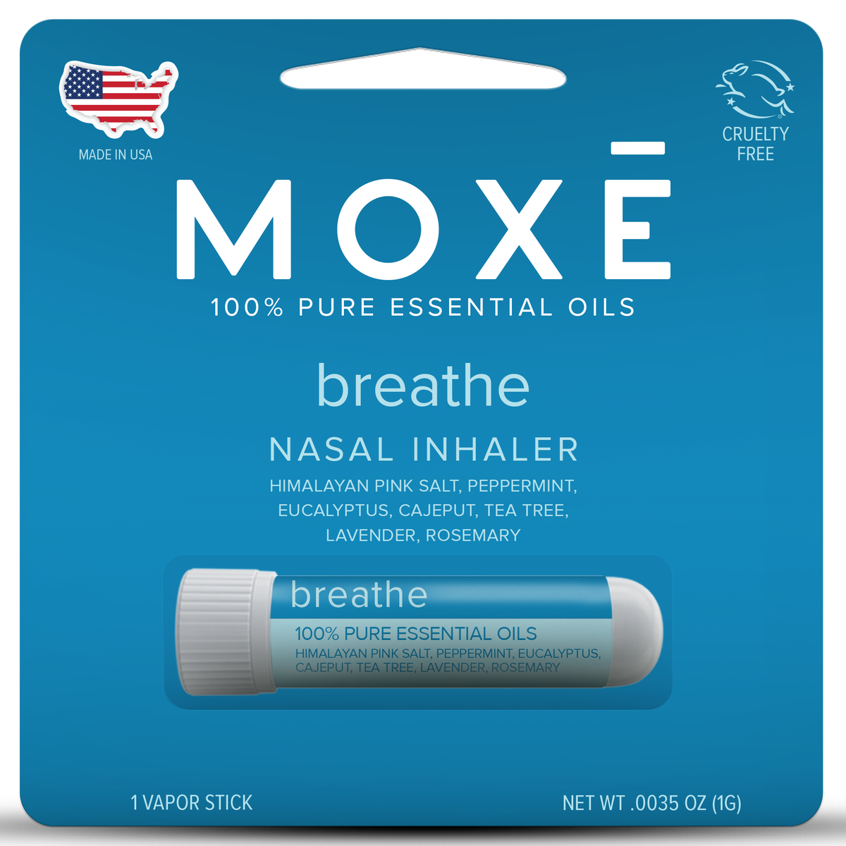 Refreshing Breathe Nasal Inhaler in USA – MOXĒ
