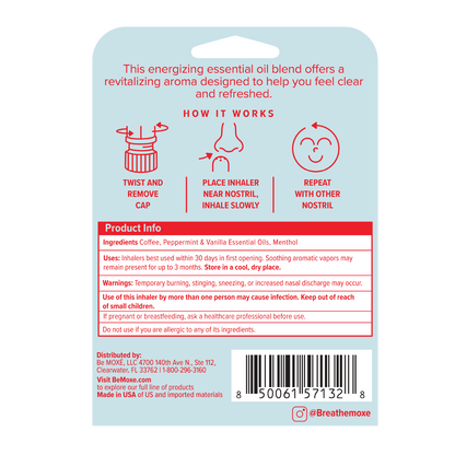 Mochamint Extra Strength Nasal Inhaler