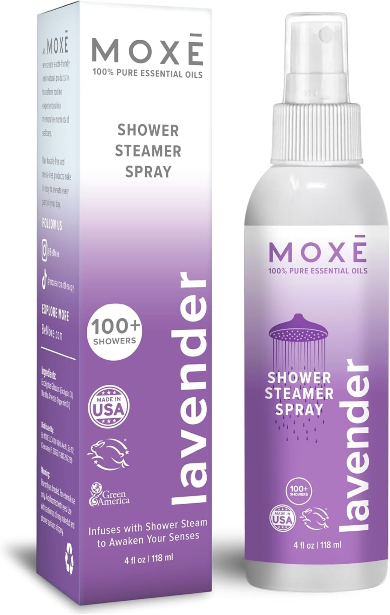 Lavender Shower Steamer Spray