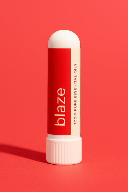 Moxe Blaze Nasal Inhaler with Essential Oils for awakening properties