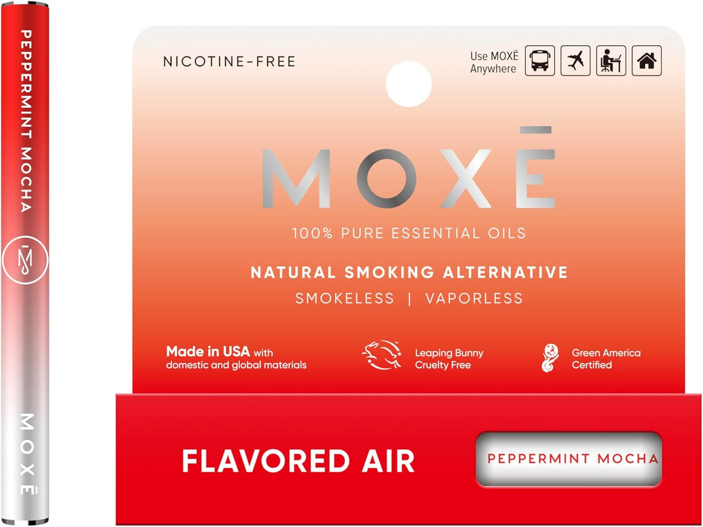 MOXE Peppermint Mocha Natural Smokeless Air Device MOXE Peppermint Mocha Natural Smokeless Air Device