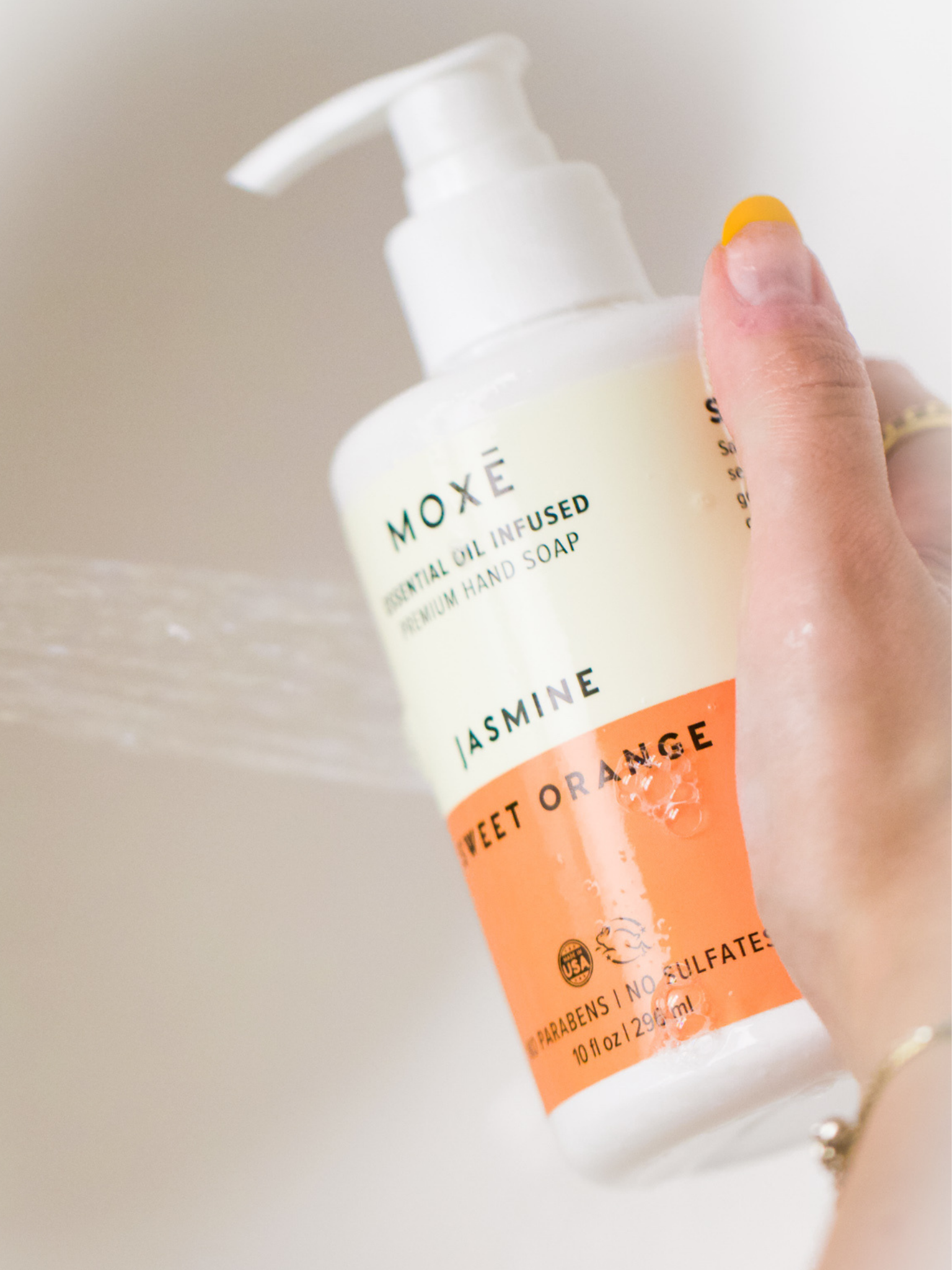 MOXE Jasmine Sweet Orange Hand Soap  Edit alt text