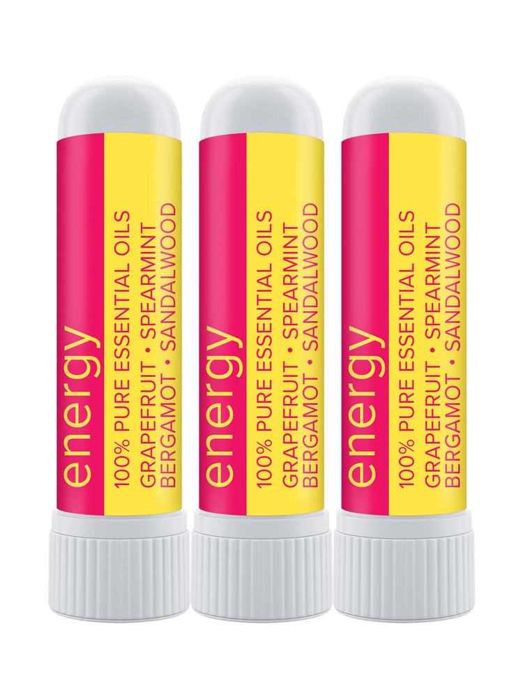 
                
                    Load image into Gallery viewer, Pack of 3 MOXĒ Energy Aromatherapy Nasal Inhaler
                
            