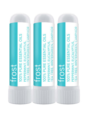 Pack of 3 MOXĒ Frost Aromatherapy Nasal Inhaler