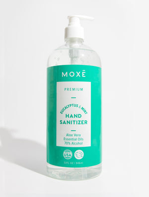 MOXĒ Eucalyptus Mint Hand Sanitizer 32 oz